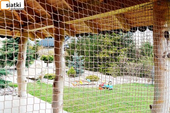 Siatki Mosina - Mocna siatka z dużym oczkiem na altankę ogrodową dla terenów Mosiny