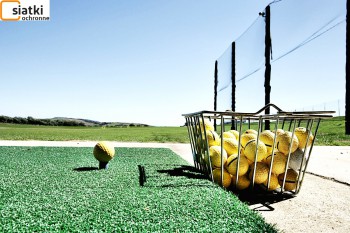Siatki Mosina - Siatki na strzelnice golfowe, produkowana na wymiar dla terenów Mosiny